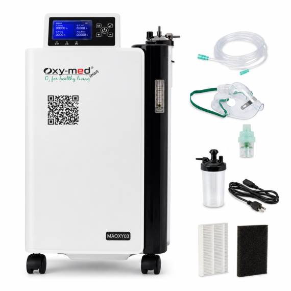OxyMed Oxygen Concentrator Machine 5LPM – Ultra Light_1