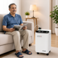 Oxymed Inteli 5LPM Auto Flow Oxygen Concentrator Advanced Smart Oxygen Machine-2
