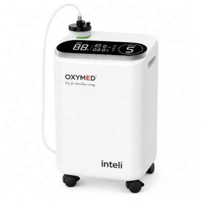 Oxymed Inteli 5LPM Auto Flow Oxygen Concentrator Advanced Smart Oxygen Machine-3